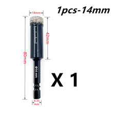 5-16mm Hexagonal Shank Brazed Dry Ceramic Tile Drill Bit Marble