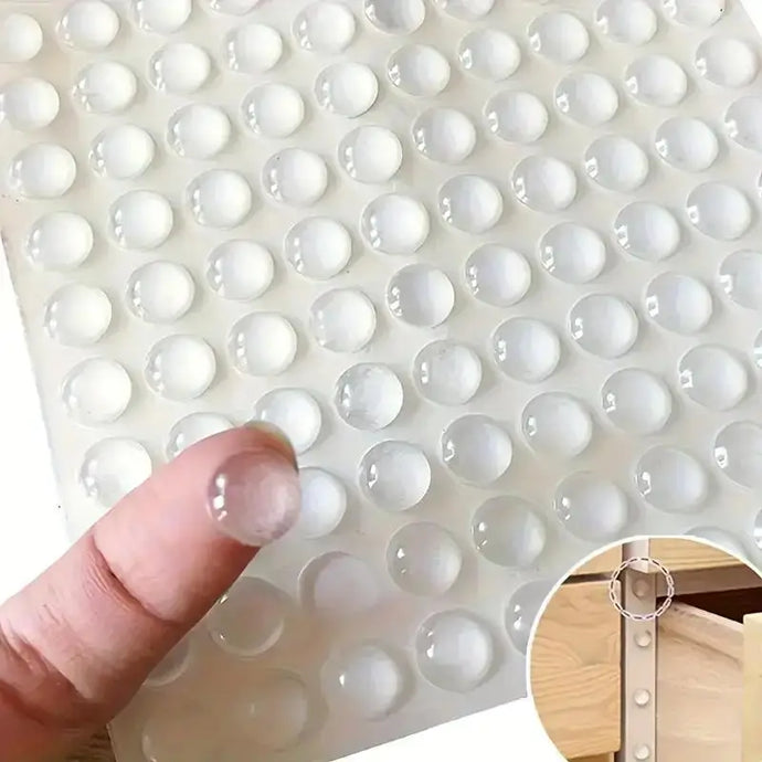 100Pcs Soft Silicone Rubber Anti Slip Bumpers Feet Pads Damper Buffer