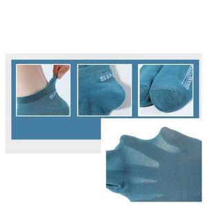 5Pairs High Quality Men Ankle Socks Breathable Cotton Sports Socks