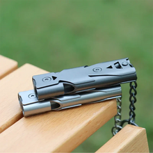 150DB Double Tube High-frequency High Decibel Survival Whistle Outdoor