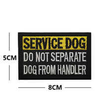 Pet Service Dog In Training SECURITY PATCH BADGES Therapy Dog PET DO NOT EMOTIONAL SUPPORT Patches for DOG PET Harness Vest