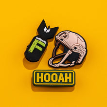 1pcs PVC Guns Charms Tanks Aircraft Missiles Shoe Charms for Sneakers Pin Accessories Dollar Shoe Decorations Buckle Pendant