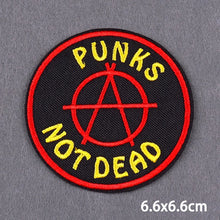 Warning Letters Embroidery Patches For Jeans Good Vibes Iron On patch Thermoadhesive Patches For Clothes Applique Stickes Logo