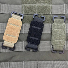 Tactical MOLLE Patch Panel Morale Patches Display Holder Tactical Accessory Molle Attachment Laser Cutting Loop