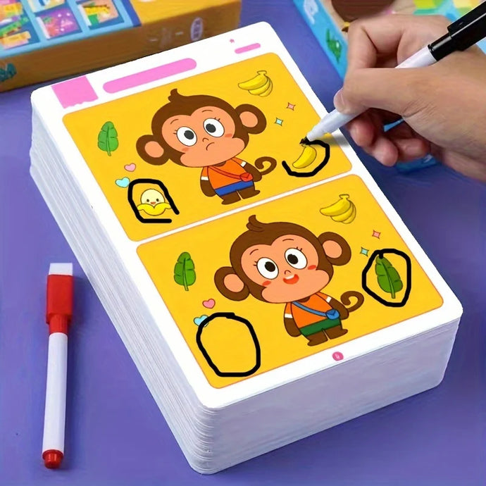 An educational fault finding game: reusable wiping paper for focus and