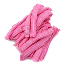 100pcs/Pack Disposable Bathing Cap Hair Head Covers Net Bouffant