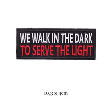 DIY Black White Words Letter Patches For Clothing Embroidered Badge Rock Hippie Iron On Clothes Sticker Badge Appliques Stripes