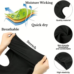 3 Pieces Quick-dry Balaclava Sports Full Face Mask Soft Breathable