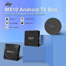 android tv box decoder 2024 4k android 13 mx10 f1 digital wholesale