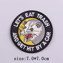 Little Yellow Duck Embroidery Patches For Clothing Hip Hop Animal Patch Iron On Patches On Clothes Fusible Patch Stickers Badges