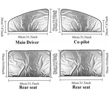 1 Pair Strong Magnetic Sunction Sunshade Double Sided Magnetic Car