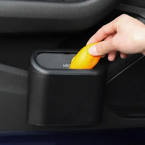 Wholesale Portable Plastic Car Storage Box Car Trash Can With Lid