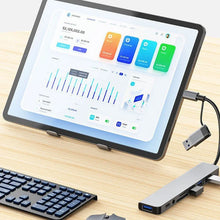 8 in 2 USB  Type C HUB Docking Station with 3.5mm Audio Jack Adapter