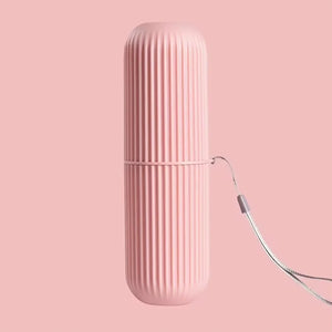 1Pc Portable Toothbrush Cup Bathroom Toothpaste Holder Storage Case