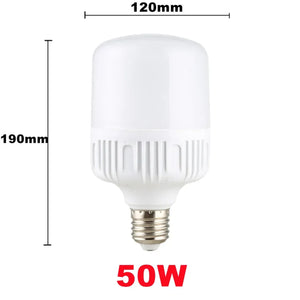 100W E27 LED Screw Mouth Light 220V High Brightness Light Bulb White