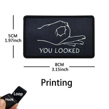 Funny Animals Saying,Sunset,Sunrise Scenery,Face Mask Emblem Fabric Applique Morale Badge Tactical Patches For Clothing,Backpack