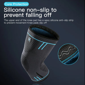 1 Pcs Compression Knee Support Sleeve Elastic Breathable Knee Pads