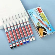 4Pcs/Set 20mm Deep Hole Long Nib Head Markers For Metal Perforating