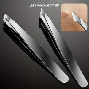 4pcs Professional Tweezers Set Perfect For Eyebrow Hair Removal