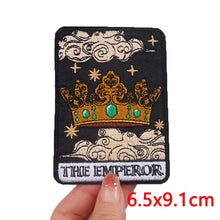 Animal Tarot Embroidery Patch Iron On Patches For Clothing Thermoadhesive Patches Cartoon Cat Patches On Clothes Sewing Stickers