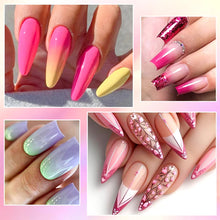 7pc Nail Gel Polish Set DIY Nail Art Design All For Decoration Soak