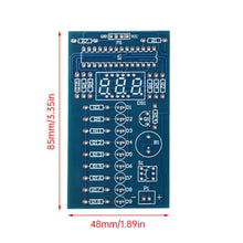 DC 4.5-6V Ultrasonic Distance Measurer Module Soldering Practice Kit With LED Lights DIY Kit Ultrasonic Ranging Alarm