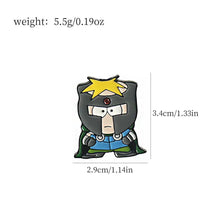 7pcs/set Cartoon TV Movie Cartman Figure Badges Lapel Pins for