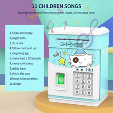 Electronic Piggy Bank MINI ATM Saving Box with Password Simulated