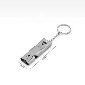 150DB Double Tube High-frequency High Decibel Survival Whistle Outdoor