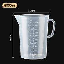 1PC Clear Graduated Measuring Cup Scale Plastic Transparent Mixing Cup