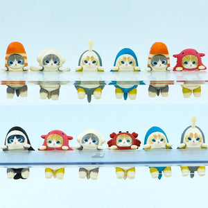 Sonny Angel Mofusand Cats Blind Box Hippers Action Figures Cute