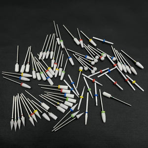 1pcs Ceramic Nail Drill Bits Rotary Cutter Clean Apparatus for