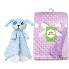 Personalized Newborn Baby Blanket with Name Custom Stroller Sleeping Dolls Animal Security Towel Gift Set for Baby Shower Gifts