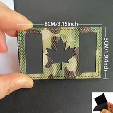 American,French,Spain,Canadian Flag IR Infrared Reflective Camouflage Badges Hook and Loop Patch,Army Military Tactical Emblem