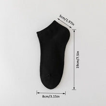 4/5/10/20/40 Pairs of Solid Color Socks, Soft and Lightweight Ankle