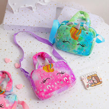 Sweet Unicorn Handbags For Girls Lovely Kids Crossbody Bag Children
