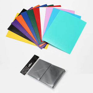100Pcs/Set 66x91mm Matte Colorful Standard Size Card Sleeves TCG