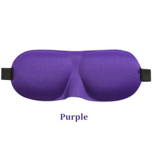 3D Sleeping Mask Eyepatch Block Out Light Eye Mask Soft Cover Rest