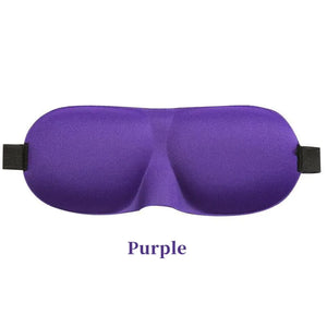 3D Sleeping Mask Eyepatch Block Out Light Eye Mask Soft Cover Rest