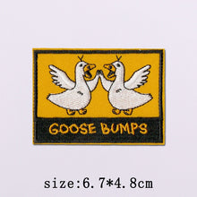 Little Yellow Duck Embroidery Patches For Clothing Hip Hop Animal Patch Iron On Patches On Clothes Fusible Patch Stickers Badges