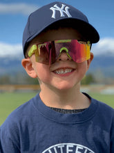 Boy Girl Under 12 Yeas Fashion Oversized Sunglasses, Perfect for Outdoor Sports, Cycling, Running, Baseball, Festive Occasions