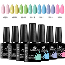 7pc Nail Gel Polish Set DIY Nail Art Design All For Decoration Soak