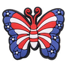 1-19Pcs Rainbow Star Eagle PVC Garden Shoe Charms USA Statue of Liberty Designer Accessories Fit Adult Backpack