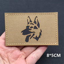 Tactical Patches IR Infrared Reflective Morale Patches on Backpack Vest Clothing Outdoor Badges Hook&Loop