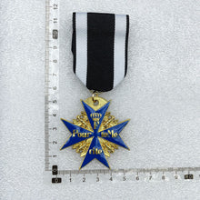 Prussia German Pour Le Merite Merit Medal Military Honor Badge Pins Blue and Black Reproduction Brave Memorial Medal Souvenir