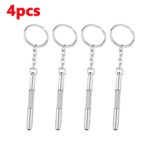 1/2/10pcs Mini 3 in1 Screwdriver Eyeglass Optical Eye Glasses Portable