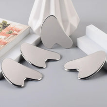 1Pcs Stainless Steel Gua Sha Scraper Massager For Face Neck Body