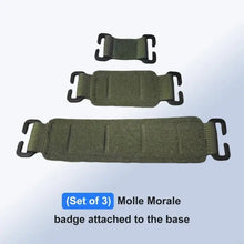 Nylon Webbing Buckles Clip Strap Morale Patches Badges Display Panel