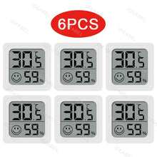 4pcs Digital Thermometer Hygrometer Indoor Mini Temperature LCD