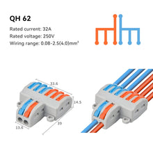 1/5/10 PCS 1 in Multiple Out Fast Electrical Connectors Universal